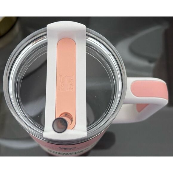 Stanley Quencher H2.0 FlowState Tumbler‎ 40oz, PEACH COLORBLOCK - Picture 3 of 4